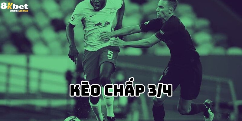 Cách đọc kèo châu Á 3/4